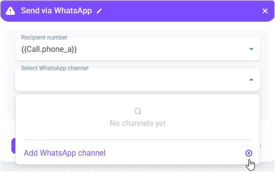 Add channel