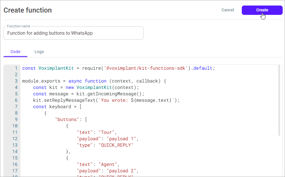 Add function Add function