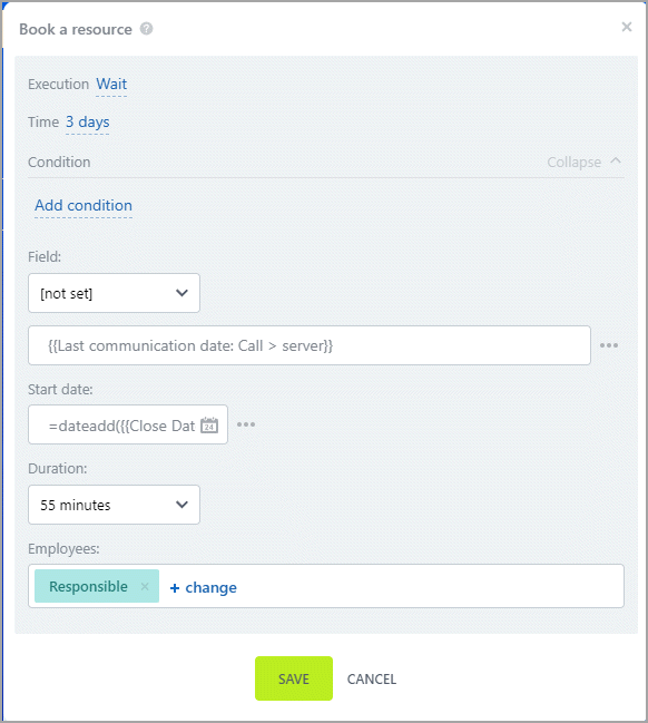 Rule configurations Rule configurations