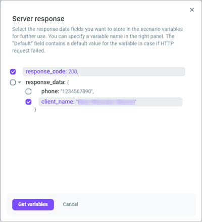 Response Response