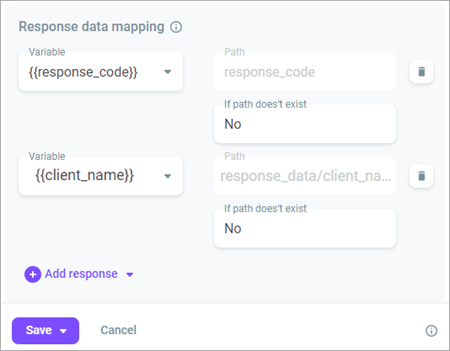 Customer name in a variable Customer name in a variable