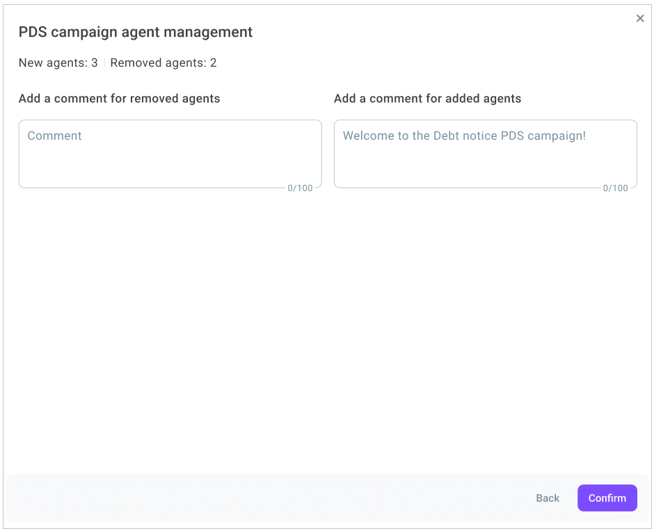 Additional options Additional options