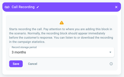 Call recording Call recording