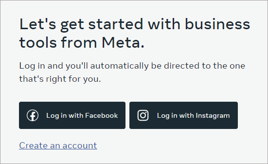 Create an account Create an account