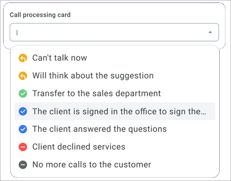 Assigning wrap-up codes Assigning wrap-up codes