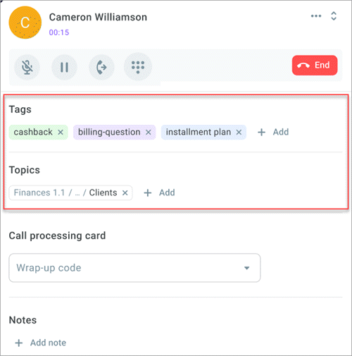 Adding tags and topics Adding tags and topics