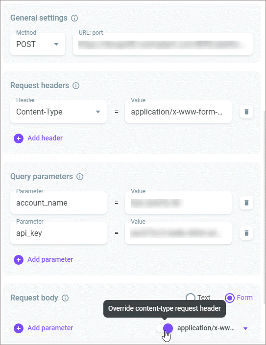 HTTP request HTTP request