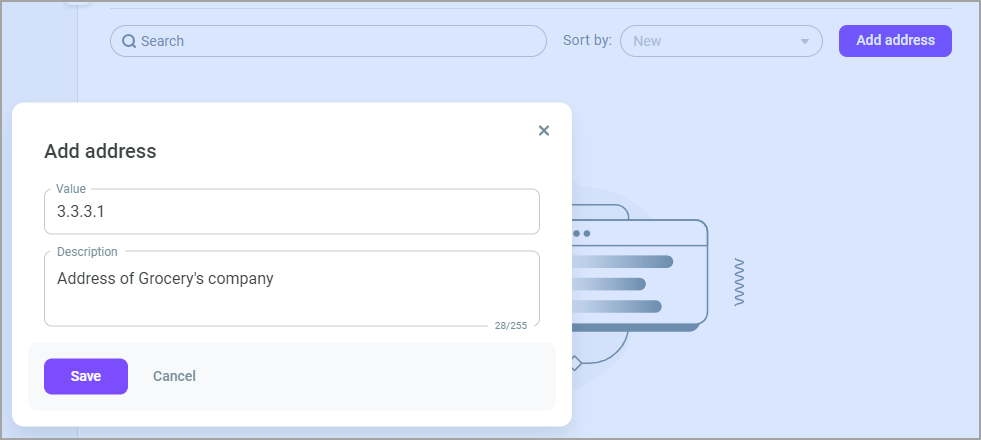 API whitelist API whitelist
