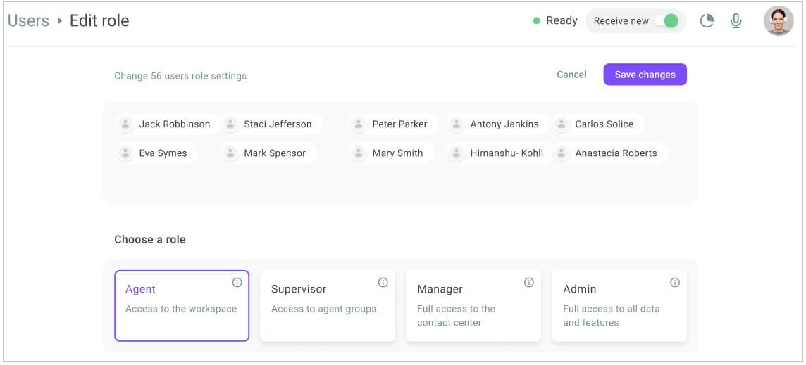 Bulk edit user roles Bulk edit user roles