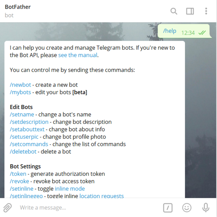 /help command /help command