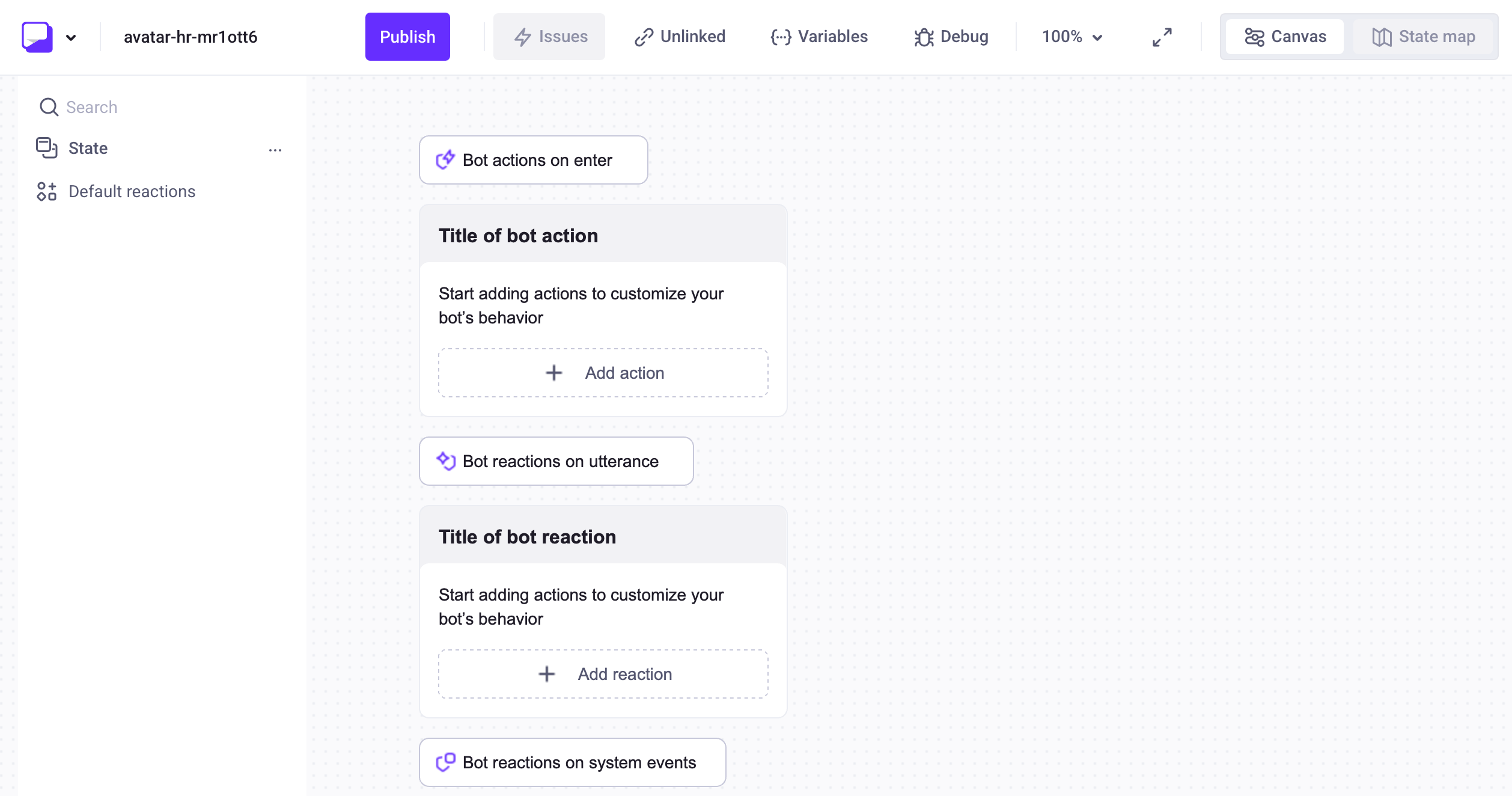 Nocode editor Nocode editor