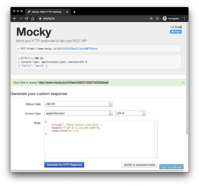 Mocky.io Mocky.io