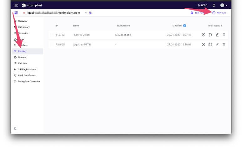 Configuring routing Configuring routing