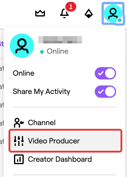 Twitch account Twitch account
