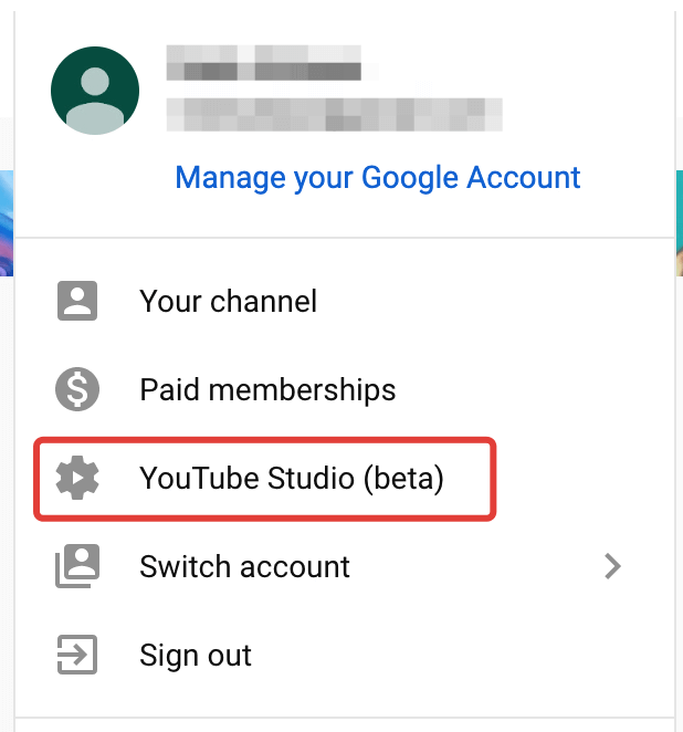 Google account Google account